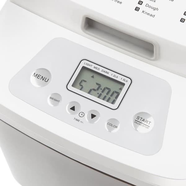 Princess Homemade Deluxe Silver Brödmaskin - 19 program - Glutenfri funktion - 750g - 500W