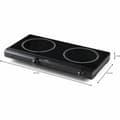 Miniatyrbillede 5 af 6: Plade i glaskeramik DOMO DO339KP 2500 W