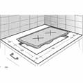 Miniatyrbillede 5 af 8: Plade i glaskeramik BEKO HDMC 32400 TX 3000 W