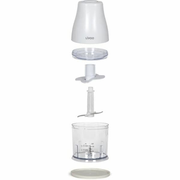 Köttkvarn Livoo Chopper Vit 400 W Rostfritt stål