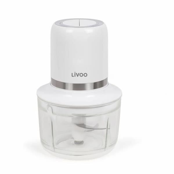 Kødhakker Livoo Chopper Hvid Stål 200 W 1,2 L Hvid