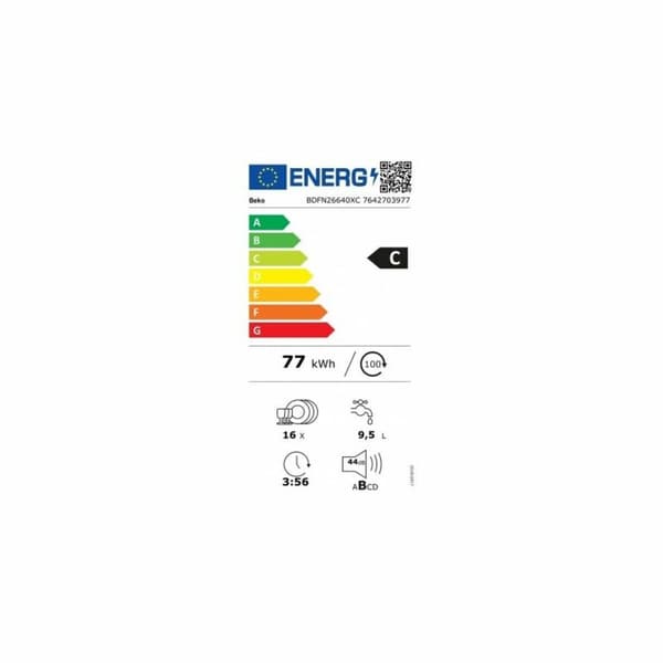 Astianpesukone BEKO BDFN26640XC 60 cm