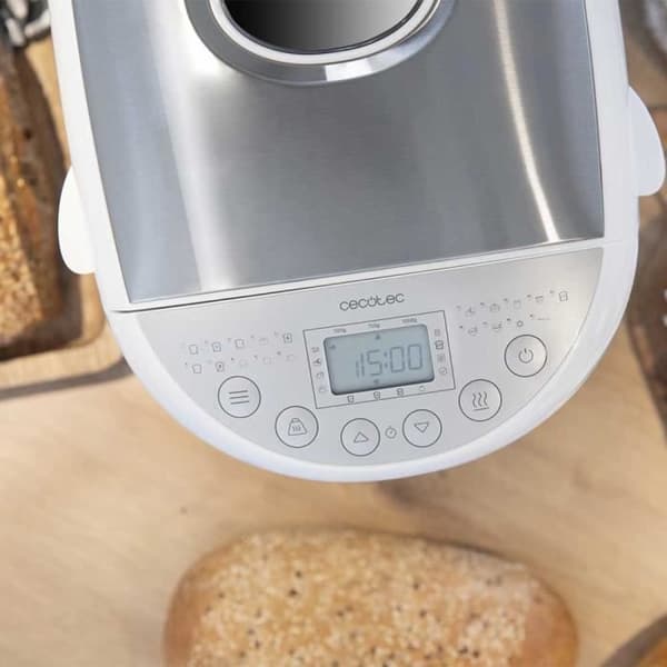 Brödmaskin - Cecotec - 19 program - LCD-skärm - Tål diskmaskin