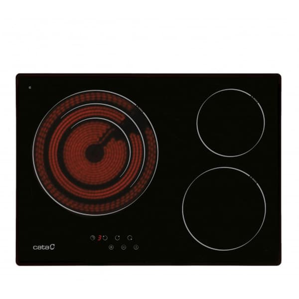Plade i glaskeramik Cata TT5003/G 60 cm 5700 W Sort