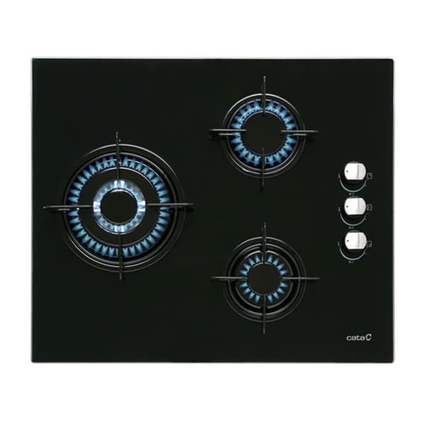 Gasstopp Cata CIB 6021 BK 60 cm 8100 W Sort