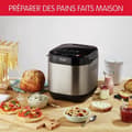Miniatyrbild 2 av 5: MOULINEX Brödmaskin 1 kg, 20 automatiska program, Glutenfritt program, Håll värmen, Bröd och glädje OW240E30