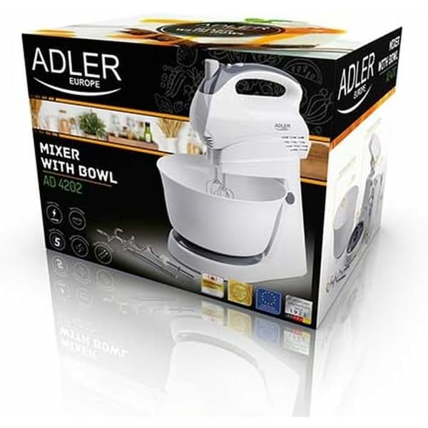 Håndmikser Adler 4202 Rustfrit stål