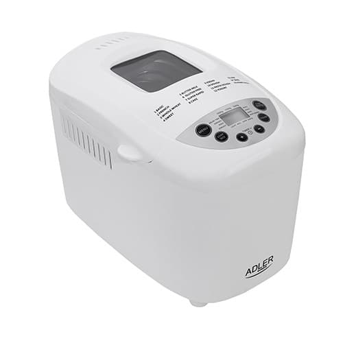 Adler AD 6019 brödbakare 850 W Vit