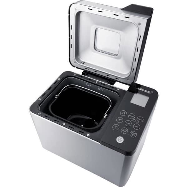 Steba Germany BM 2 Brödmaskin med display, timerfunktion silver-svart