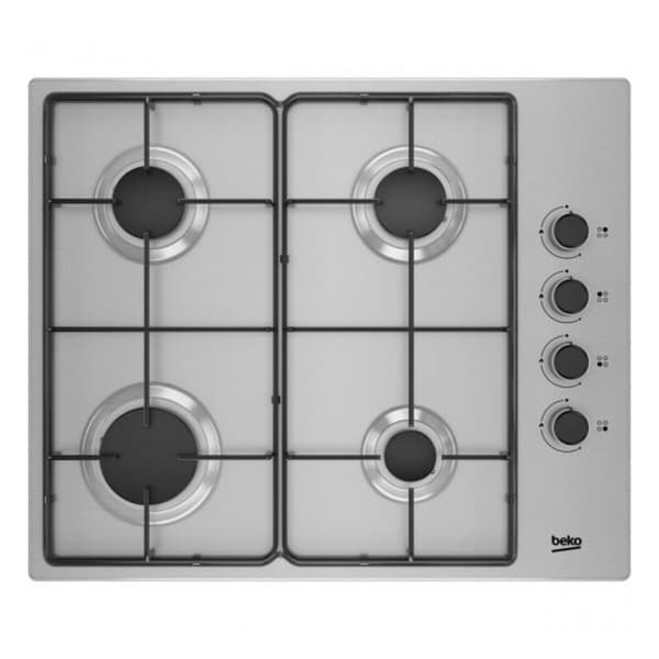 Gasplade BEKO 65636 Rustfrit stål