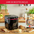 Miniatyrbild 5 av 6: MOULINEX Brödmaskin, 1 kg, 17 program, 3 bryningsnivåer, Programmerbar, Håll värmen Smärta &amp; Plaisir OW220830