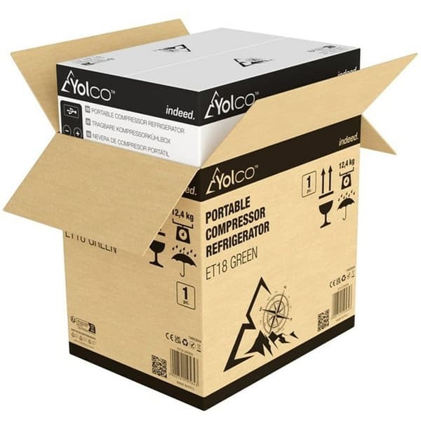 Mini køleskab Yolco ET18 Grøn 45 W 17 L