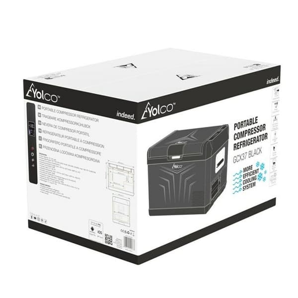 Mini køleskab Yolco GCX37 Sort 50 W 37 L