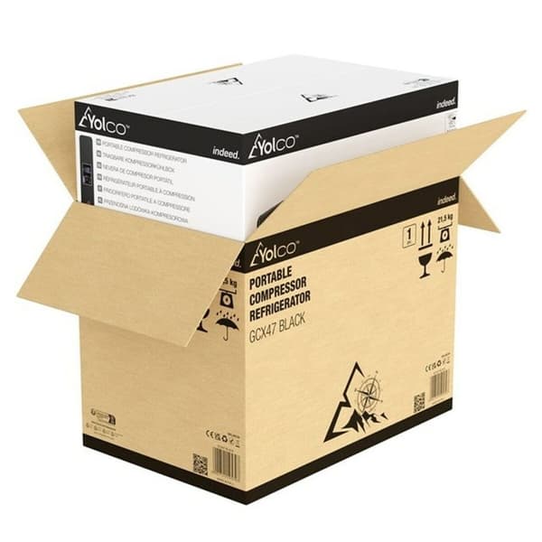 Minikylskåp Yolco GCX47 Svart 50 W 47 L