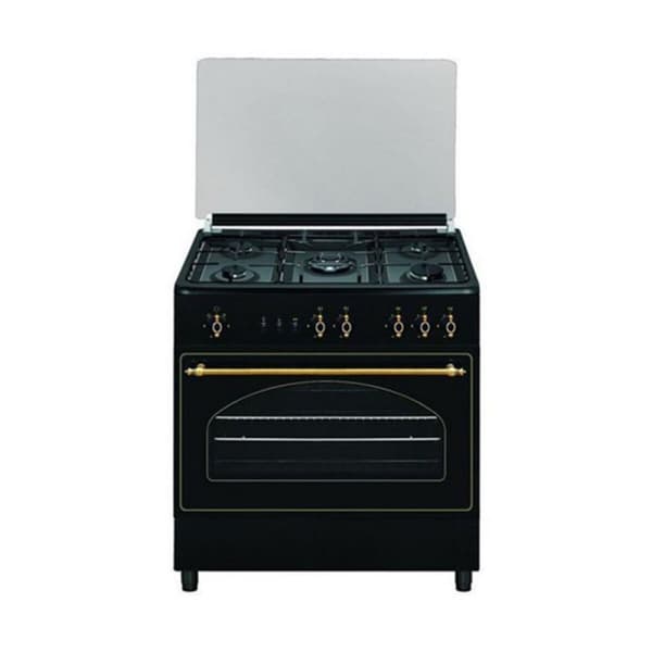 Gasspis Vitrokitchen RU9060B Antracitgrå (90 x 60 cm) Antracit