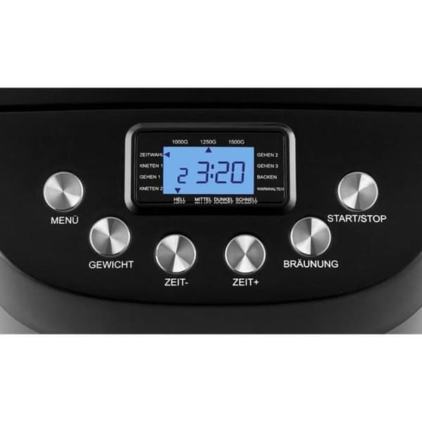Ogammal Bachmeister Big Breadmaker svart