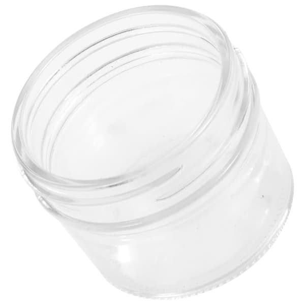 vidaXL Syltetøyglass med sølve lokk 24 stk 110 ml
