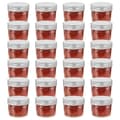 Miniatyrbilde 9 av 9: vidaXL Syltetøyglass med sølve lokk 24 stk 110 ml