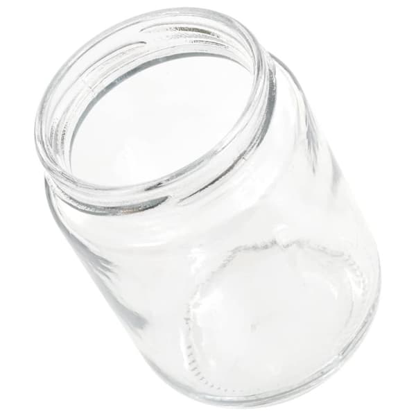 vidaXL Syltetøyglass med røde lokk 96 stk 230 ml