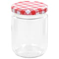 Miniatyrbillede 4 af 9: vidaXL syltetøjsglas 96 stk. med hvide og røde låg 230 ml