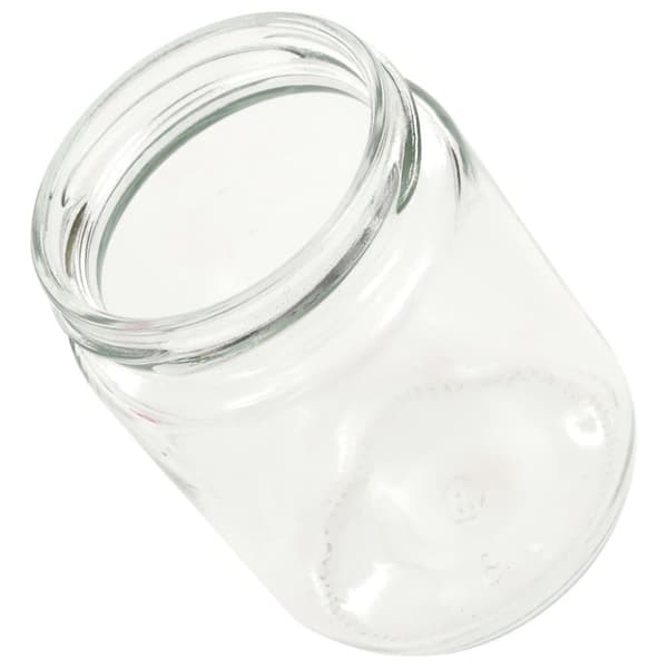 vidaXL syltetøjsglas 96 stk. med hvide og røde låg 230 ml