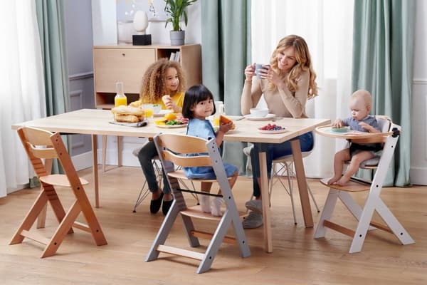 KINDERKRAFT High chair ENOCK white legs