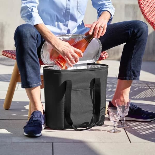 Isolerad väska - REISENTHEL - Thermoshopper - 15 L - Svart - Polyester