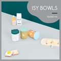 Miniatyrbild 2 av 5: Babymoov ISY BOWLS 6 förvaringsburkar av borosilikatglas - graderade 250 ml