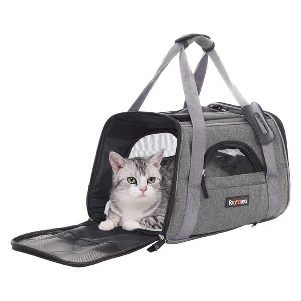 Transportpose - Hundetransportboks - Pet Bag - 91 x 63 x 63 cm - Sort