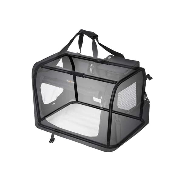 Dogdørpose - Transportbox XL - Sort