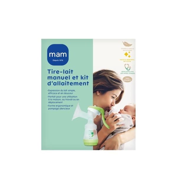 MAM manuellt bröstpumpset + amningsset