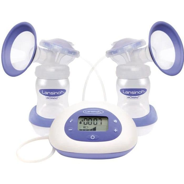 LANSINOH Double Natural Wave -rintapumppu