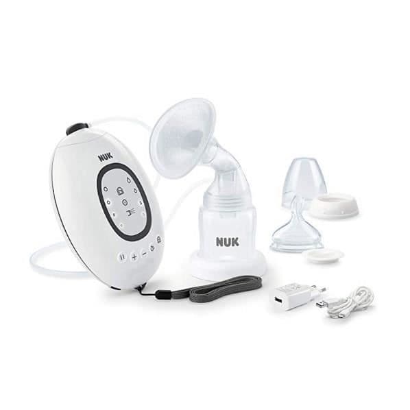 NUK First Choice + Uppladdningsbar elektrisk bröstpump