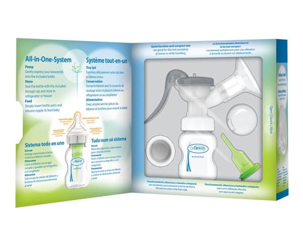 Dr.Brown Manuell Bröstpump SoftShape