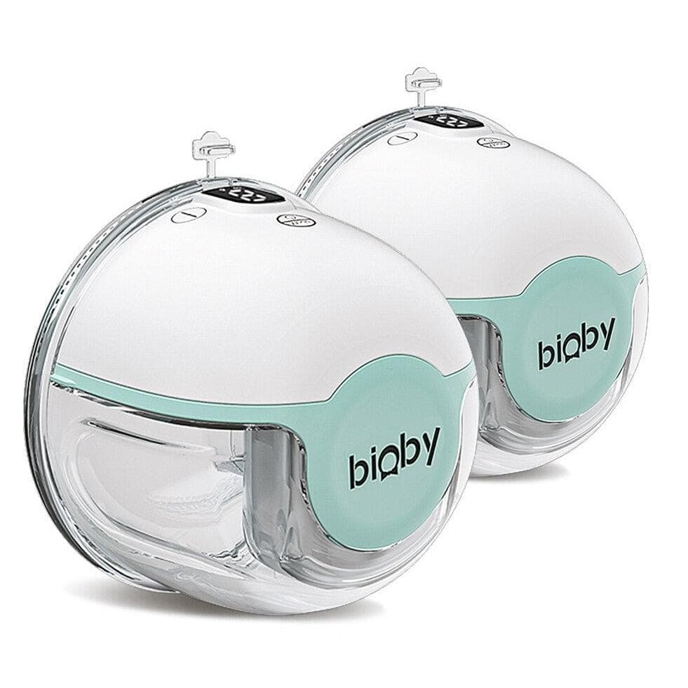 Bröstpump - Bärbar - 2 st - Elektrisk - Handsfree - BPA Fri - Automatisk bröstpump - 150ml