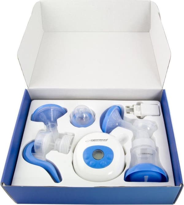Esperanza ECM003B Elektrisk / Manuel 2-i-1 brystpumpe Blå 150 ml