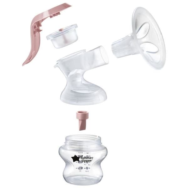 Tommee Tippee gjorde för mig enkel manuell, ergonomisk, tyst, transportabel, Biberon inklusive