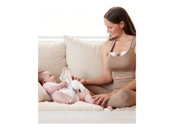 Momcozy S12 Pro kaksoisrintapumppu (valkoinen) MCMWX31-WH00BA-RT (valkoinen)