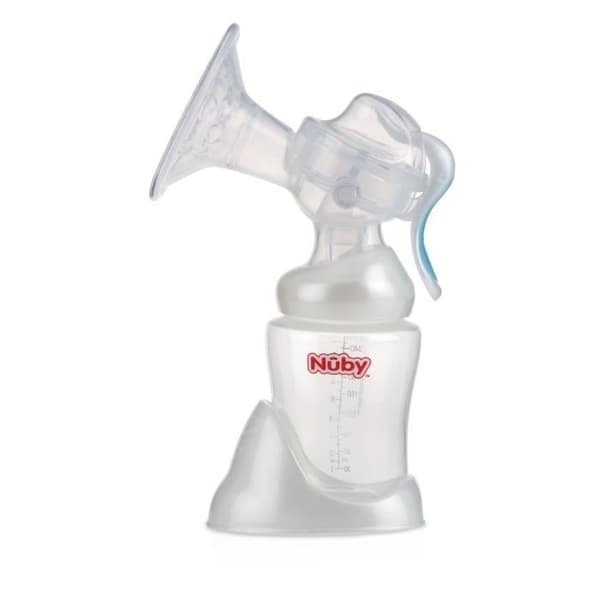 NUBY Manuell bröstpump med behållare