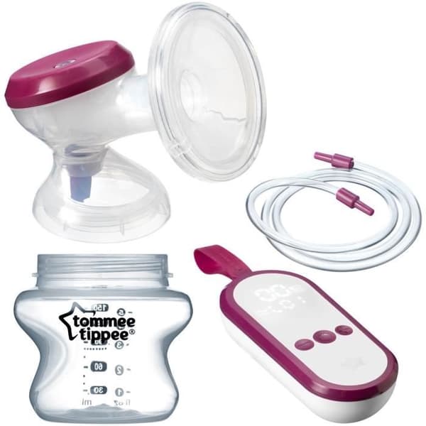 Tommee Tippee elektrisk bröstpump gjord för mig, bärbar och uppladdningsbar USB-enhet, vinnare av Mam Advisor Grand Prize 2021