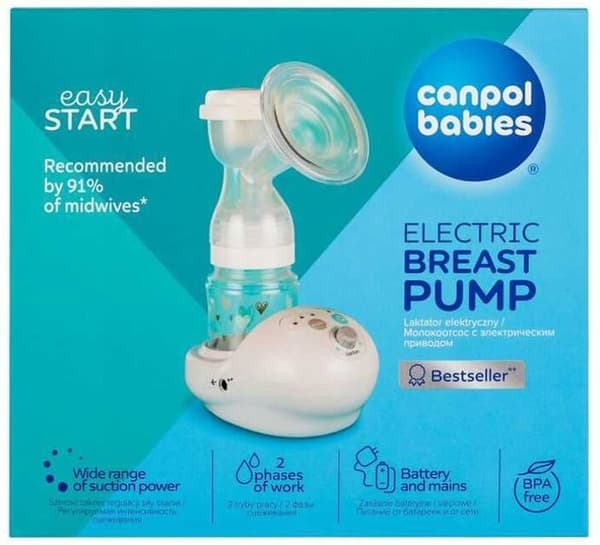 Canpol bröstpump BABIES EASYSTART elektrisk bröstpump, 12/215.