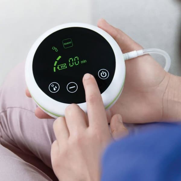 Mam Bröstpump 2 i 1 uppgraderingsset, 2-stegs manuell till elektrisk bröstpump, lätt att bära