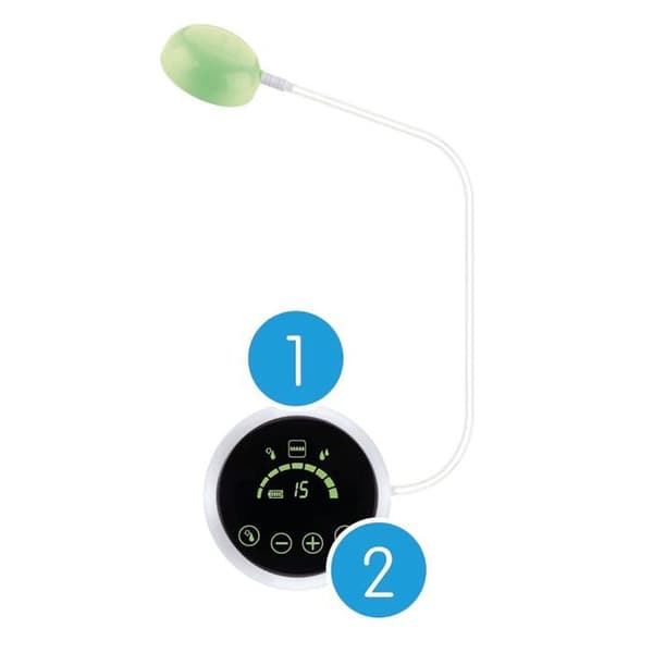 Mam Bröstpump 2 i 1 uppgraderingsset, 2-stegs manuell till elektrisk bröstpump, lätt att bära