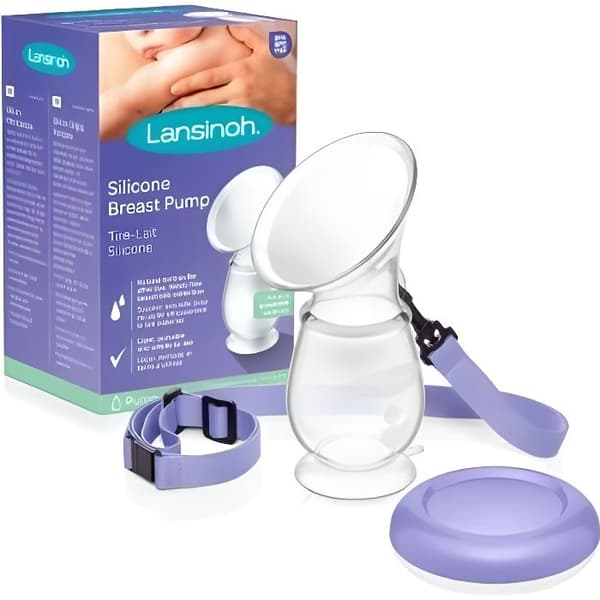 LANSINOH Bröstpump i silikon