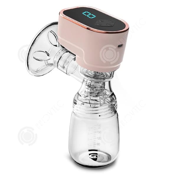 INN Bröstpump 180 ml diameter 2,8 cm vidvinkel 106 grader bärbar silikon mjuk justering multi-nivå massage och bröstpump