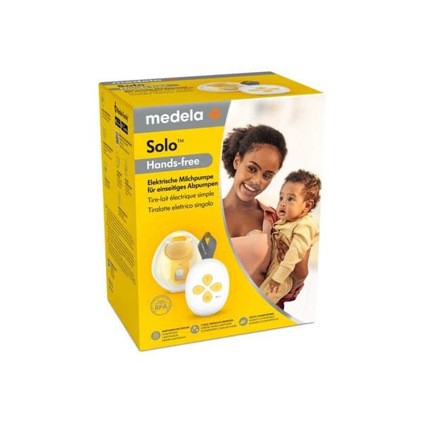 MEDELA - Elektrisk bröstpump enkel Solo Hands-Free 24mm - Kompakt och intuitiv
