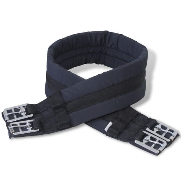 vidaXL Hestesal sett 14 cm, ekte lær, 16” størrelse