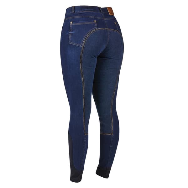 Dublin Womens/Ladies Shona Full Suede Seat Denim Breeches