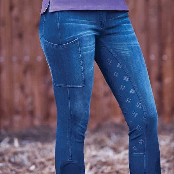 Dublin Womens/Ladies Shona Denim Breeches