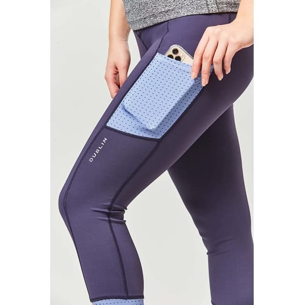 Dublin Girls Power Performance Colour Block Horse Riding Tights
